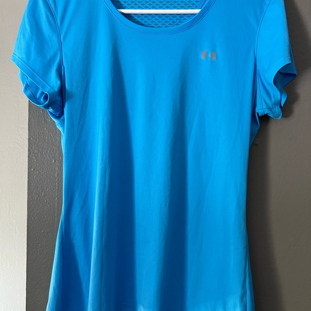 Under Armour Women's Bright Blue Short Sleeve Tee